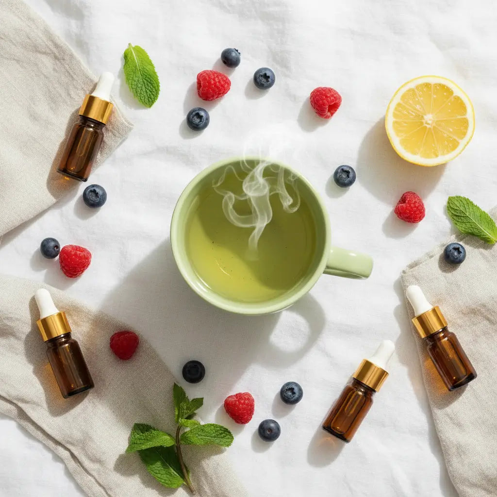 Alimentation anti-cellulite : thé vert, fruits rouges et aliments drainants pour réduire la peau d'orange naturellement – Homeziazen