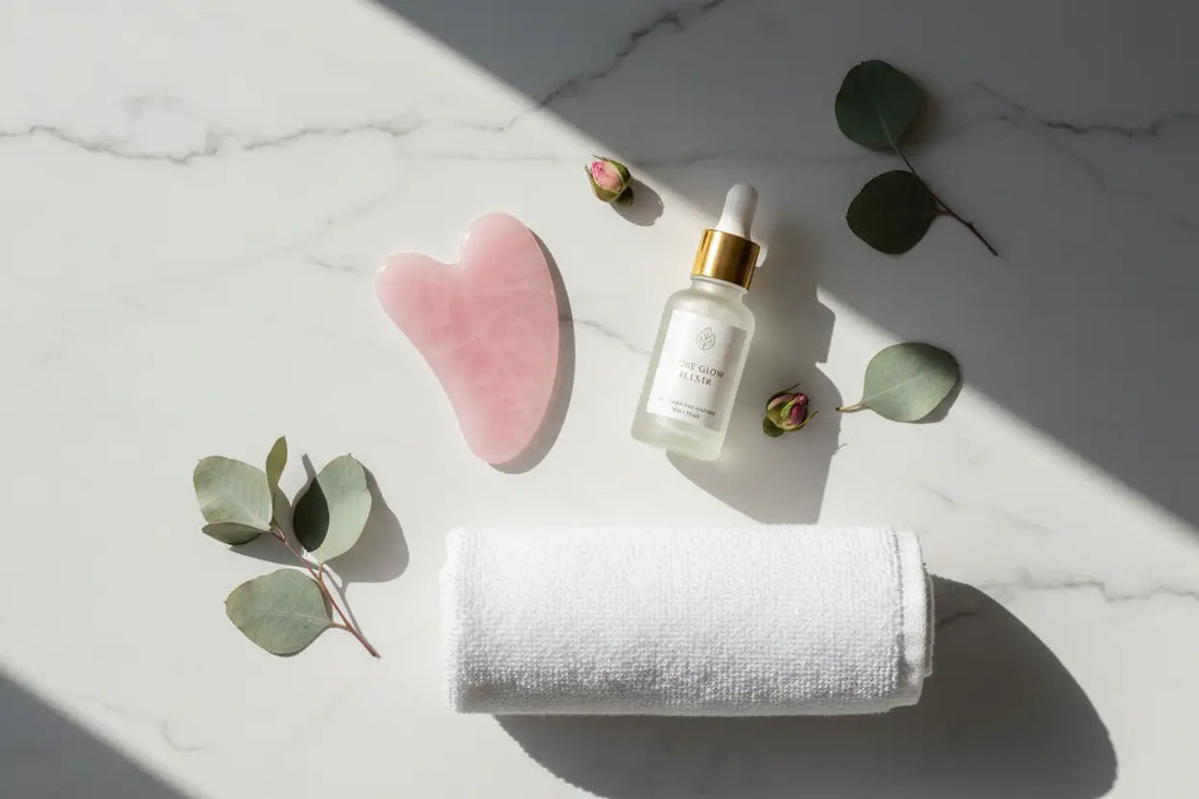 Comment utiliser un Gua Sha sur le visage : tutoriel complet pas à pas