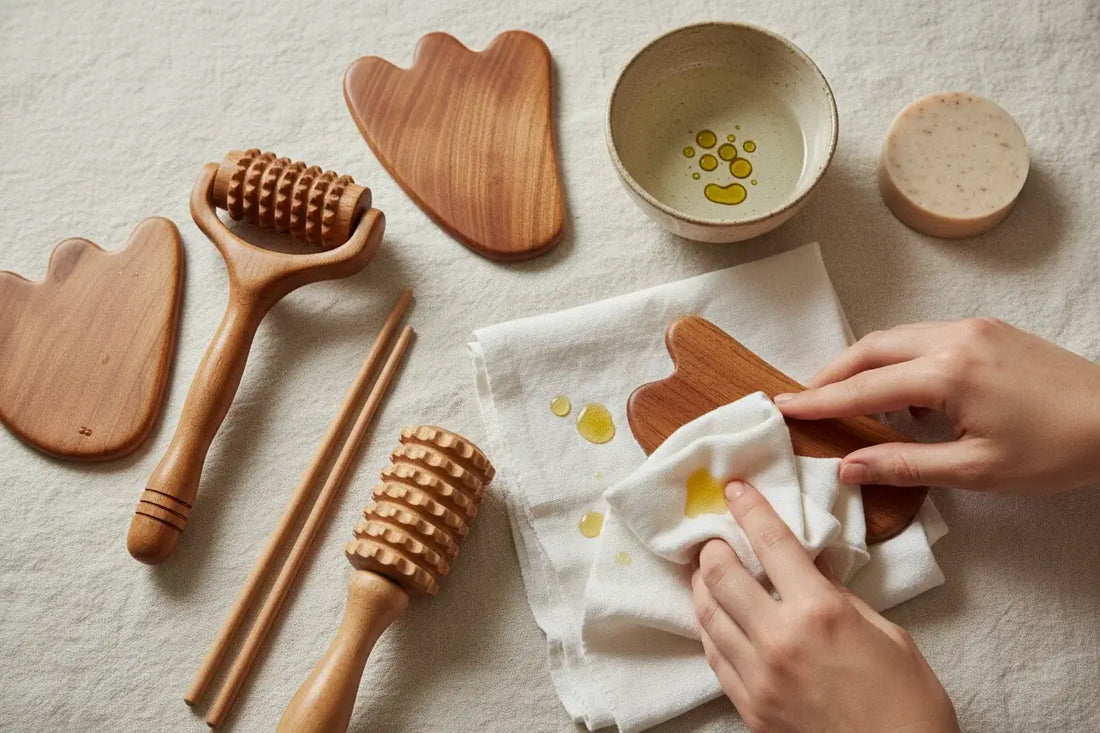 Nettoyer et entretenir vos outils de massage en bois : guide pratique